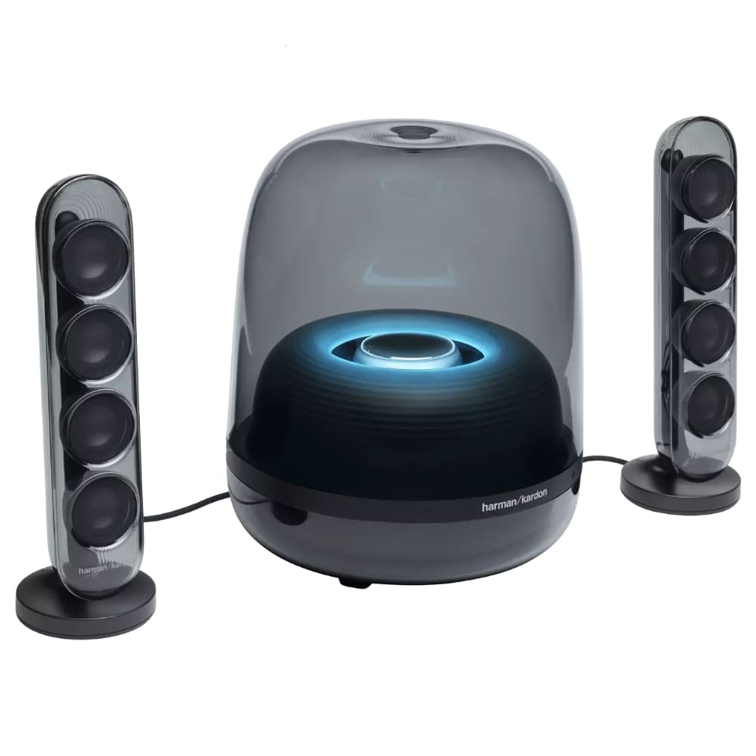 فروش نقدی و اقساطی اسپیکر دسکتاپ هارمن کاردن مدل soundsticks 4 مشکی
